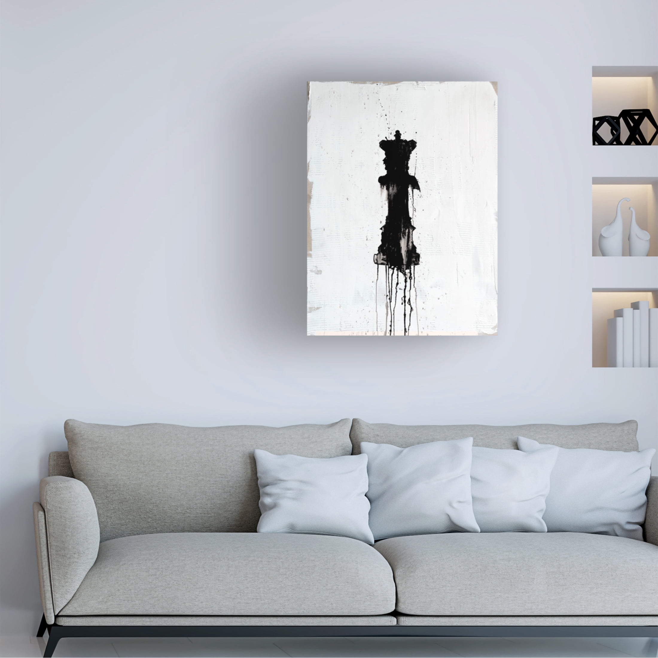 Trademark Fine Art Kent Youngstrom  Chess Pieces VII Canvas Wall Art