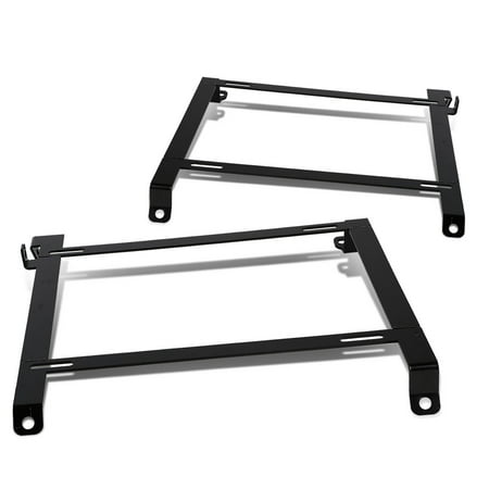 For 1989 to 1998 Nissan 240SX S13 / S14 Pair of Tensile Steel Low Mount Racing Seat Bracket 90 91 92 93 94 95 96
