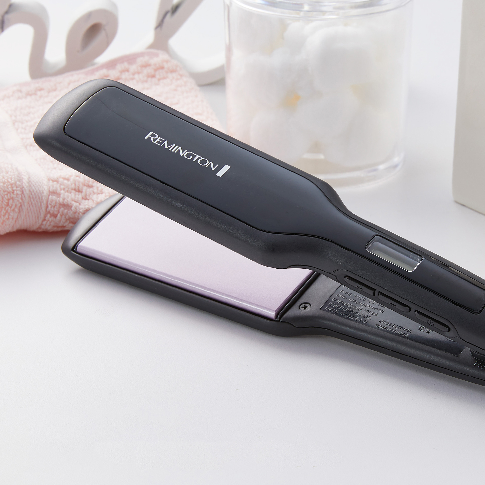 Remington 1.75" Titanium Flat Iron with Anti-Static photo 8
