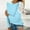 Light Blue, variant on Lenago Womens Tunic Tops Plus Size Summer Casual Long Sleeve Blouse Round Neck Solid Lace Tops T-Shirt Basic Blouses T Shirts