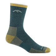 Darn Tough Men's Hiker Micro Crew Midweight with Cushion Socks, Spruce & Olive, Large