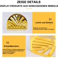 thumbnail image 5 of (Or) 2 Pcs Porte-Serviettes en Papier, Forme Ronde en Acier Inoxydable, pour Comptoirs de Cuisine, Tables à Manger, 5 of 5