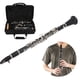 thumbnail image 1 of Eujgoov Clarinet Set 17 Key Wood Sib Principiante Clarinete Instrumento musical Sintético de alta calidad Satisfaciendo sus necesidades y mejorando su experiencianegro) Khall Tendencias, 1 of 6