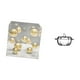 thumbnail image 1 of Caja cuadrada de acrílico, dulcero, frasco decorativo, recipiente de vidrio transparente con forma de calabaza, tapa de bola de acero inoxidable, idea, 1 of 8