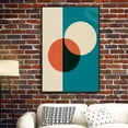 thumbnail image 3 of IDEA4WALL Framed Canvas Art Abstract Illustration Picture Prints for Modern Home Wall Decoration, 3 of 4