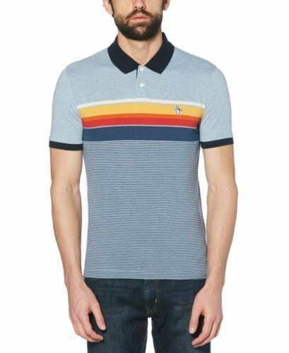 Original Penguin BLUE Slim-Fit 