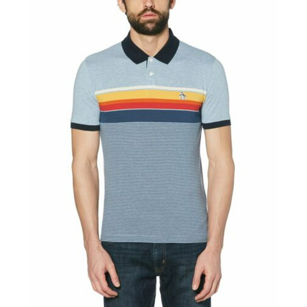pierre cardin plain long sleeve polo shirt mens