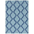 thumbnail image 1 of Linon Trio Tapis Tufté à la Main en Polyester 5'x7' Bleu, 1 of 6
