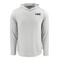 thumbnail image 2 of Men's Cutter & Buck Gray Milwaukee Brewers Coastline Epic Comfort Recycled Eco Hoodie Long Sleeve T-Shirt, 2 of 3