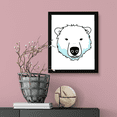 thumbnail image 4 of Designs ByLITA Polar Bear, 5 x 7 Wall Print Animals (Unframed) | Family Presents | Bedroom | Stylish Kindergarten Decor, 4 of 4