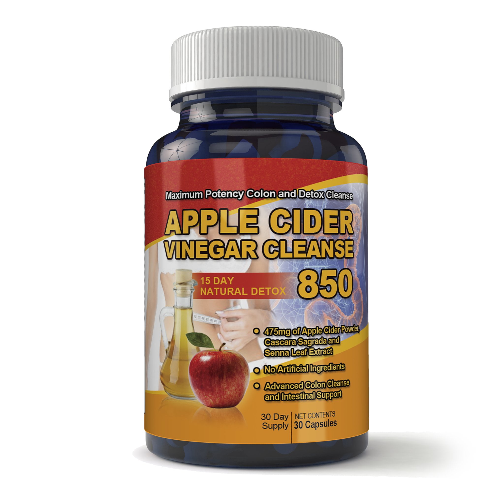 Totally Products Apple Cider Vinegar Cleanse (30 Capsules)