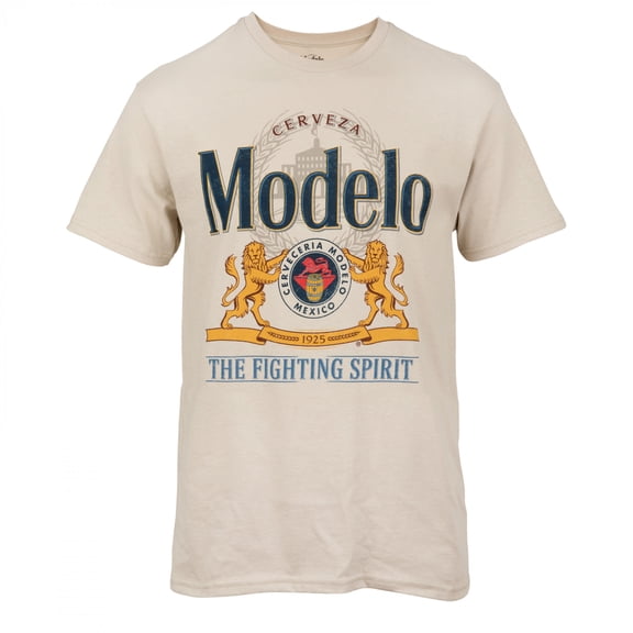 Modelo Men's Logo Short Sleeve Graphic T-Shirt Natural US