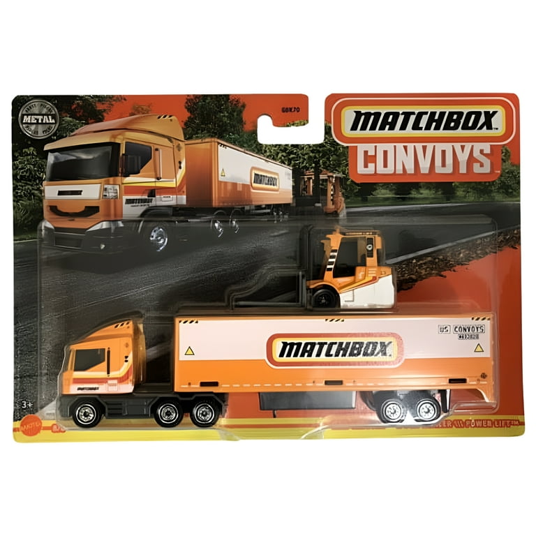 Matchbox Convoys Metal Vehicle - MBX CABOVER & BOX TRAILER w