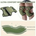thumbnail image 4 of Thick Garden Knee Pads Stretch Fit Support for Outdoor Activities and Household Use, 4 of 5