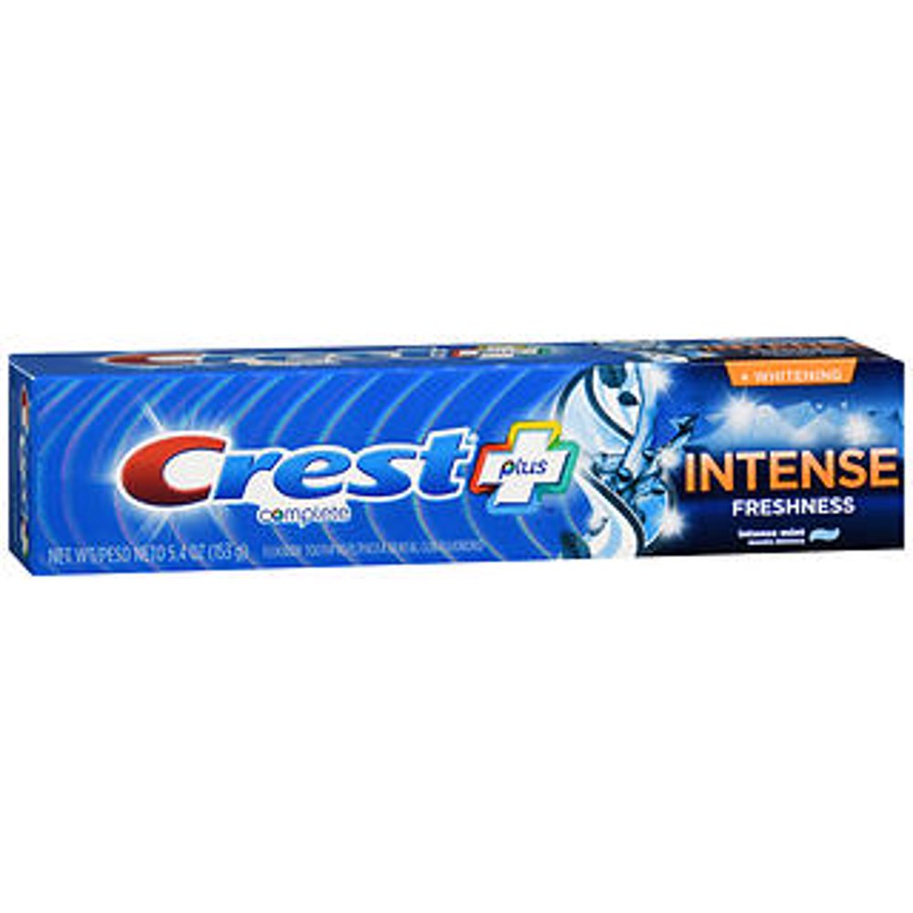 Crest Complete+ Toothpaste Intense Freshness Intense Mint 5.4 oz