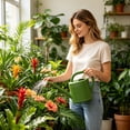 thumbnail image 4 of Cevemin 2L Large Capacity Thickened Plastic Long Spout Watering Can Home Garden Flower Vegetable Water Pot, 4 of 6