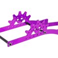 thumbnail image 2 of maskred 1/10 Aluminum Alloy High Passability Chassis Frame Rail Set For Axial Capra Scx10 RC Car Part RC Car Accessories Blue, 2 of 6