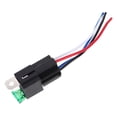 thumbnail image 1 of KAKOWELY motor Fused Automotive Relay With Socket For Blower Motor And Air Conditioning Systems Universal Ignition Switch Compatible Waterproof Relay Harness Included, 1 of 5