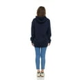 thumbnail image 7 of BILLIONHATS 12 Pack Women's Hoodie Oversized Sweatshirts, Cotton Blend, Bulk Womens Hoodies Bulk Sweatshirt Pack, Color Navy, Size Large, 7 of 7