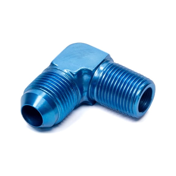Fragola -8AN x 3/8 NPT 90 Degree Adapter