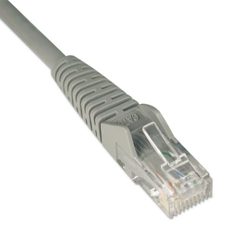 UPC: 0037332099877 | Tripp Lite TRPN201007GY Cat.6 UTP Patch Network Cable 1 / Bag Gray