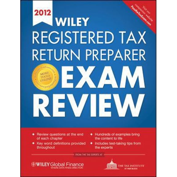 Pre-Owned Wiley Registered Tax Return Preparer Exam Review 2012 (Paperback) 0470905611 9780470905616