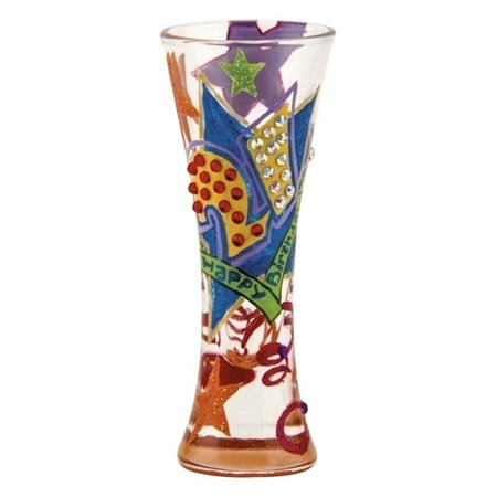 Hand Painted Blown Glass - Lolita from Enesco 21 Sexy Shooter Glass, Multicolor, All Lolita Shooters are hand painted and mouth blown By Lolita Glassware