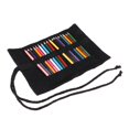 thumbnail image 1 of 1 Juego de estuche para lápices, lienzo enrollable, pintura, lápiz, envoltura, papelería, bolsa S perfke Roll Up Pencil Holder, 1 of 9