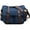 blue, variant on YOPTOP Vintage Military Leather Canvas Laptop Bag Messenger Bags Medium Boho Satchel School Bag,black,medium--13"