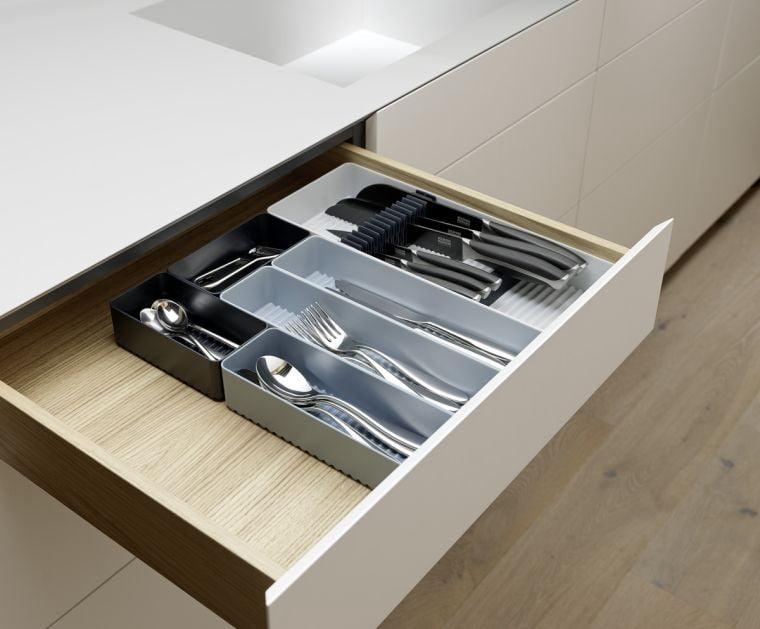 Kuhn Rikon Wave Drawer Organizer Set 6pcs: 15" x 15" x 2"