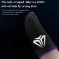 thumbnail image 3 of 2pcs S02 Finger Cots Cover Game Controller Finger Sleeve para PUBG (Púrpura), 3 of 7