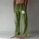 thumbnail image 1 of Puntoco Pantalones casuales largos para hombre, pantalones casuales con estampado de moda para hombre, cintura elástica con bolsillos, pantalones deportivos, 1 of 4
