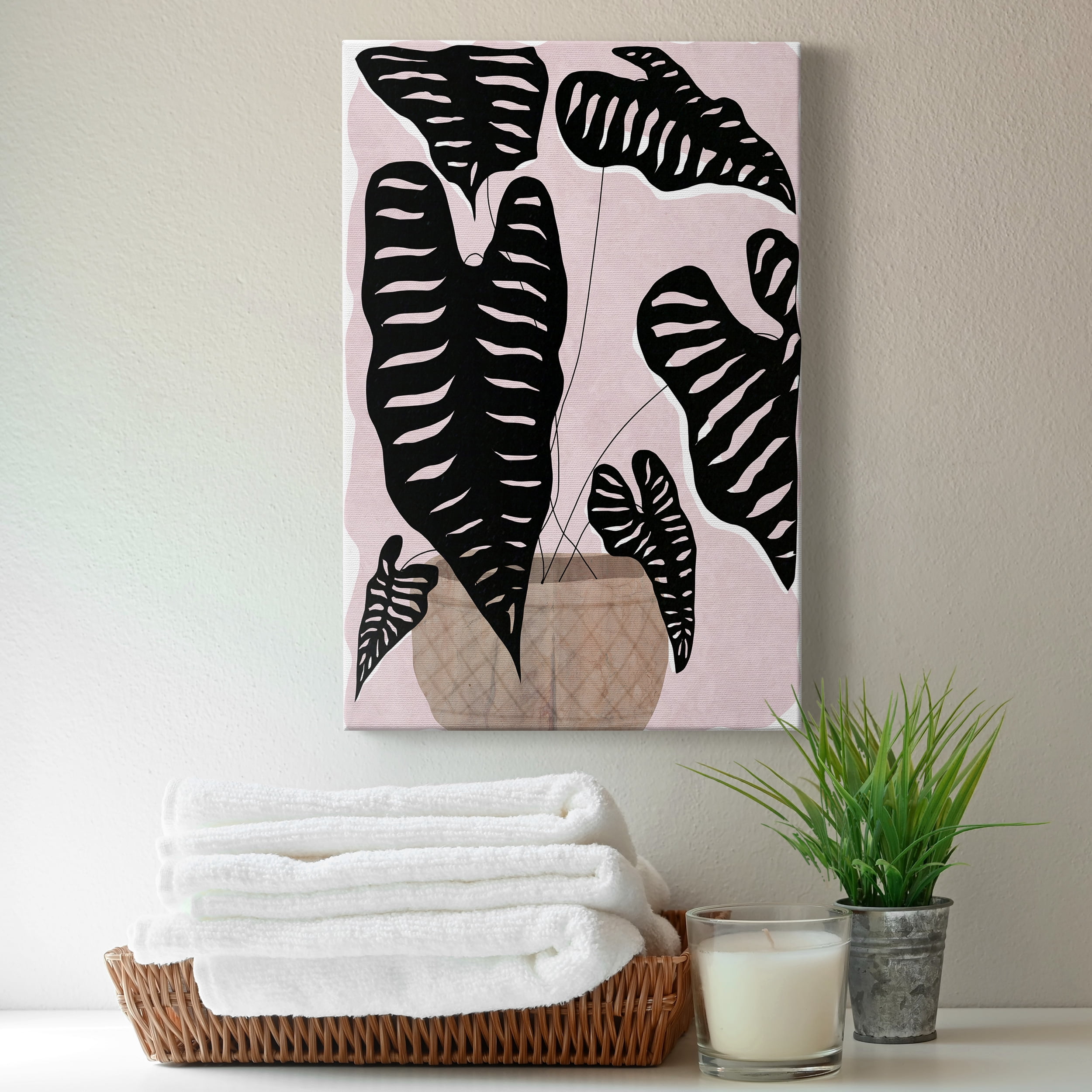 Potted Plant II Premium Gallery Wrapped Canvas - Ready to Hang - 8 x 12