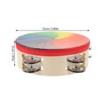 thumbnail image 2 of DRAFIDEEP Percussion Hand Drum with Round Shape Assorted Color for Kids 1Pcs, 2 of 5
