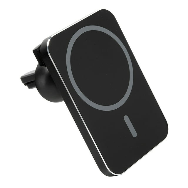 AMONIDA Wireless Charger,Phone Fast Charger,15W Square Magnetic Suction Wireless Charger Car Mobile Phone Holder Fast Charging
