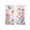 LightPink, variant on Pink Flowers Sheer Curtains 84 Inch Length 2 Panels Set Window Treatments, Spring Floral Butterfly Leaves Plants Pastoral Rod Pocket Semi Curtains for Living Room/Bedroom/Kitchen Décor, 104"W x 84"L