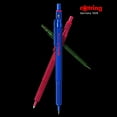 thumbnail image 2 of rOtring 600 Mechanical Pencil | HB 0.7 mm | Red All-Metal Body | Hexagonal Barrel, 2 of 5