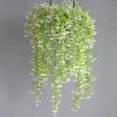 thumbnail image 5 of Paquete de 2 flores para colgar en la pared, vid de flores artificiales, guirnalda de hiedra artificial, planta colgante para el hogar, jardín, fiesta, decoración de boda, flor de simulación Sincero Electrónica, 5 of 5