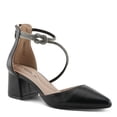thumbnail image 3 of Spring Step L'Artiste Patrizia Women's Eluned Crystal Embellished Pointed-Toe Block Heel Pumps – Elegant Dress Shoes with Asymmetrical Straps & Knot Detail, 3 of 9