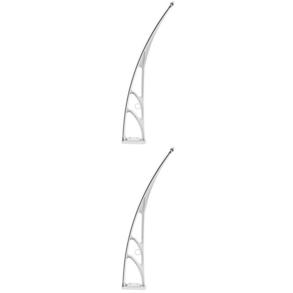 MLINS 2pcs Door Canopy Bracket Door Awning Bracket Roof Awning Support Reinforced Awning Canopy Bracket