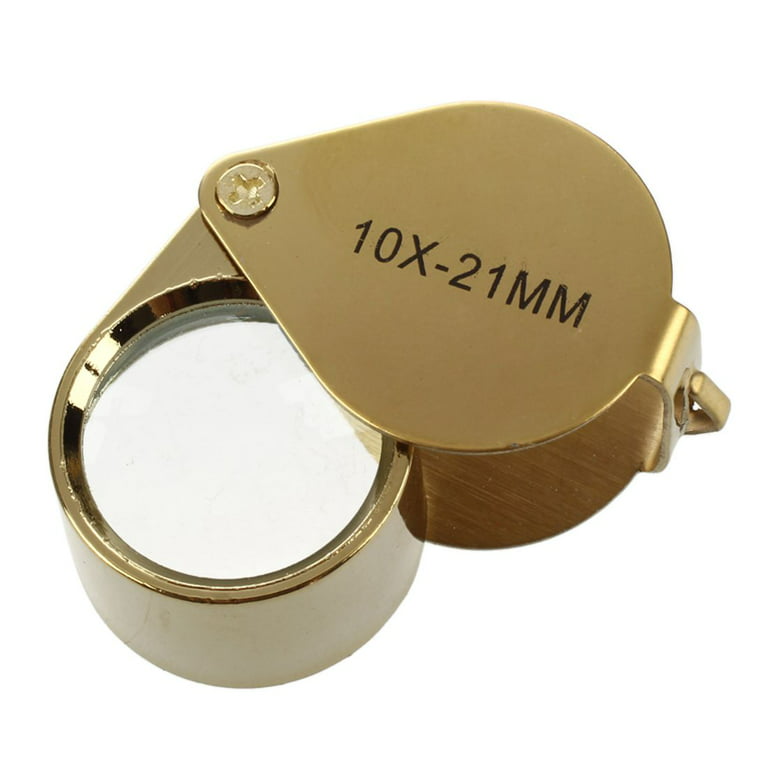10X Jewelers Loupe Magnifier Magnifying Jewelry Loop Pocket Eye