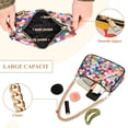 thumbnail image 2 of FORMRS Womens Shoulder Bag with Chain Strap Clutch Purse Cute Tote Handbag, Blue Colorful Circles, 2 of 7
