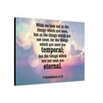 thumbnail image 4 of Scripture Canvas Temporal and Eternal Things 2 Corinthians 4:18 Christian Wall Art Bible Verse Print Ready to Hang, 4 of 15