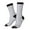 3 Black, variant on Blue Dandelion Crew Socks for Men & Women, Breathable Casual Athletic Ankle Socks