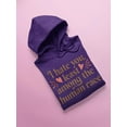 thumbnail image 3 of I Hate You Least Among Humans Hoodie Women -Smartprints Designs, Female x-Large, 3 of 4