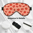 thumbnail image 4 of Naloa Tomato Print Sleep Mask for Sleeper, Light Blocking Sleeping Eye Mask for Women Men, Eye Shade with Adjustable Strap for Travel, Nap,Meditation, 4 of 7