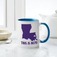 thumbnail image 4 of CafePress - Louisiana This Is Home Mug - 11 oz Ceramic Mug - Novelty Coffee Tea Cup, 4 of 4