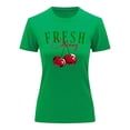 thumbnail image 3 of Playera Blusa De Cerezas Fresh Cherry Ropa Para Mujer Ropa Para Dama Color Verde Talla Grande Marca Emil SaEs, 3 of 4