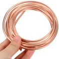 thumbnail image 2 of HEMOTON Refrigeration Tubing Copper Tube Travel 200.00X0.30X0.30CM Golden, 2 of 8