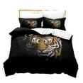 thumbnail image 5 of 3D print Cartoon Quilt cover sheet four-piece quilt cover tiger print three-piece comforter bedding sets, 5 of 6